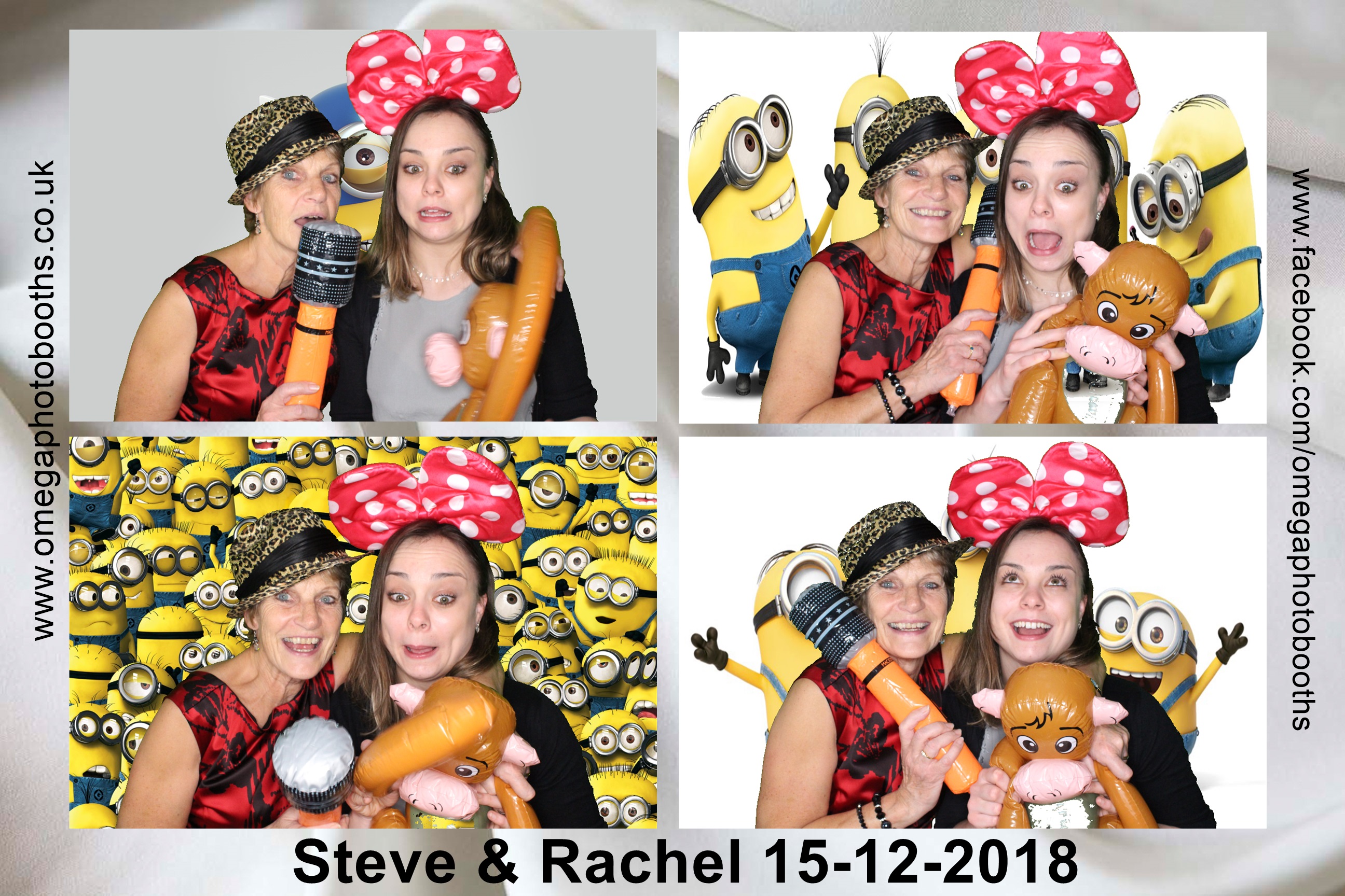 Steve and Rachel's Wedding | View more photos from the event at gallery.omegaphotobooths.co.uk/u/Omega-Photobooths/Steve-and-Rachels-Wedding